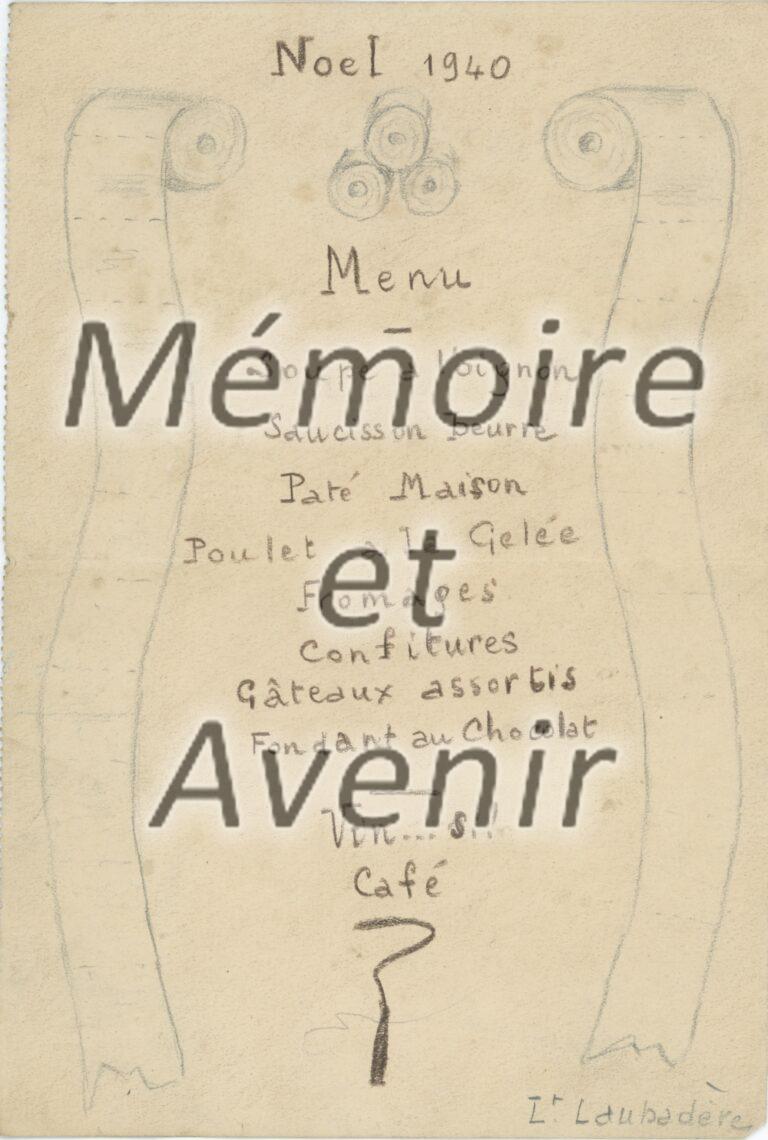 1940-12-25-XIII-Menu