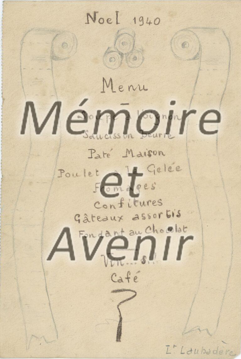 1940-12-25-XIII-Menu