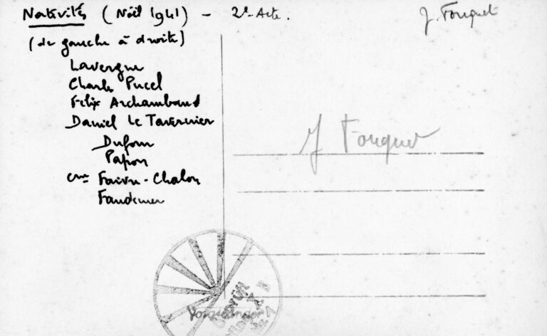 1941 12 Nativités 03 Tableau II verso