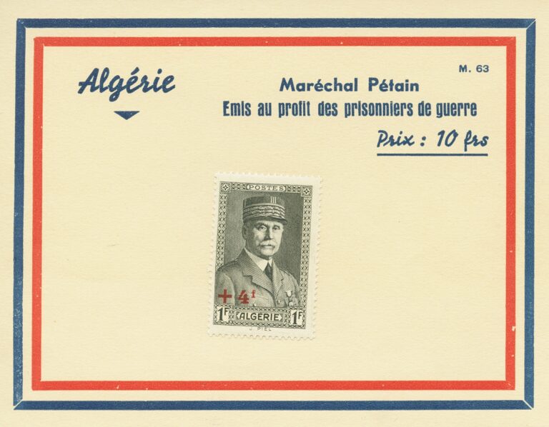 1941 Timbre Pétain