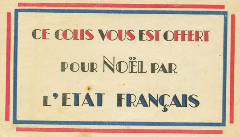 1942 Colis Noël R