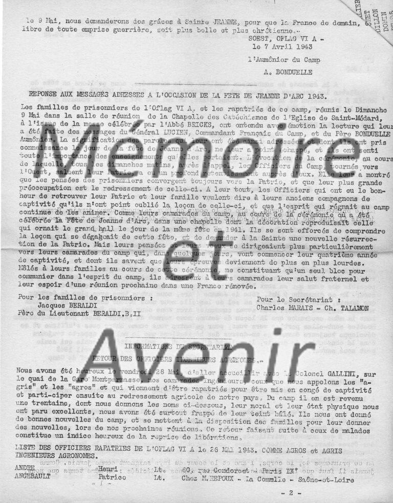 1943-05-Bulletin-NA°2-Centre-dentraide-VIA-p2