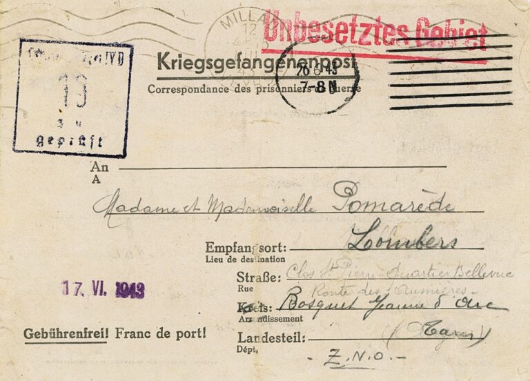 1943 06 IVD Lettre Pomarède R