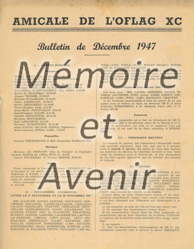 1947-Oflag-10C-Bulletin-amicale-p1