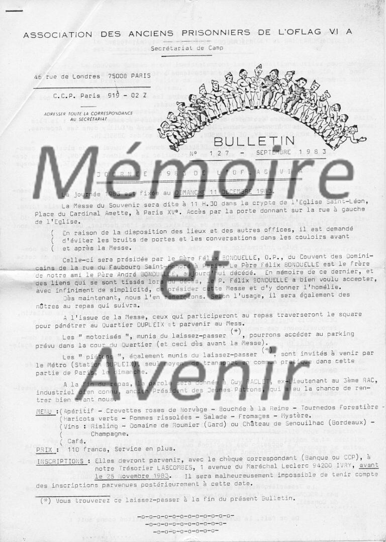 Bulletin-Oflag-VIA-NA°127-1983-09