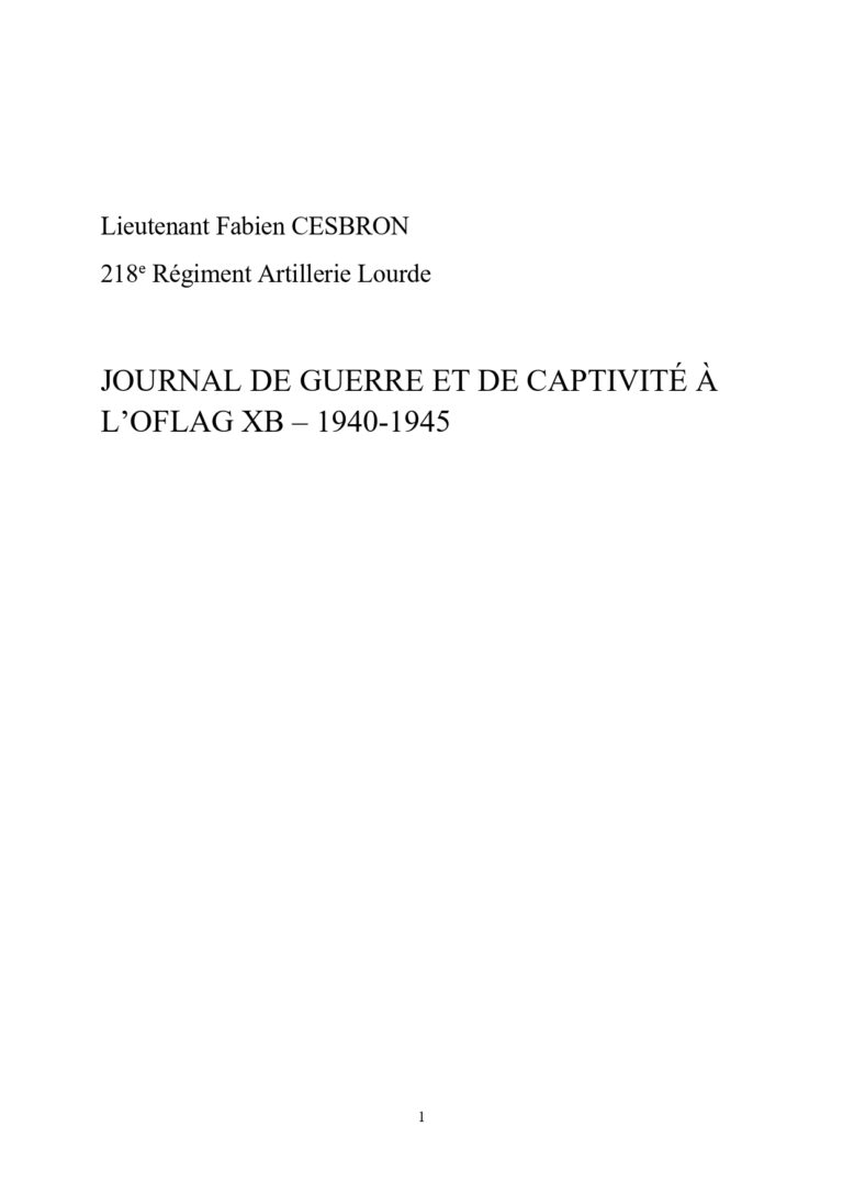 Lieutenant Fabien CESBRON 01
