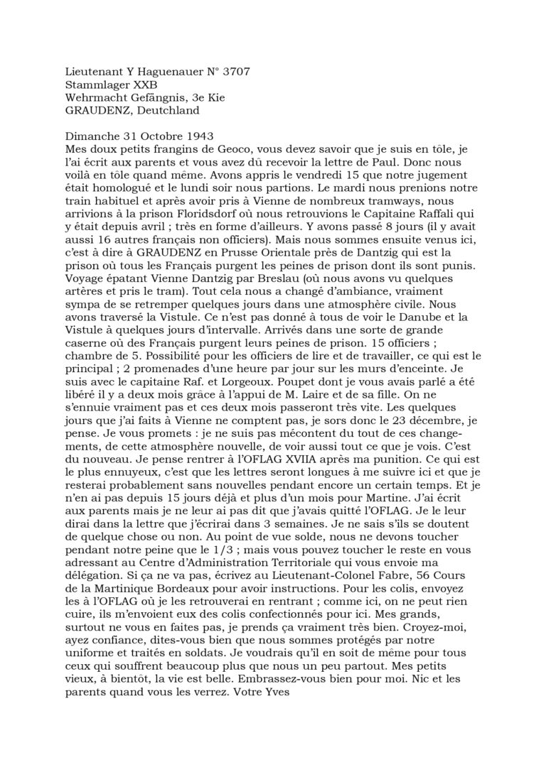 Lieutenant Yves Haguenauer