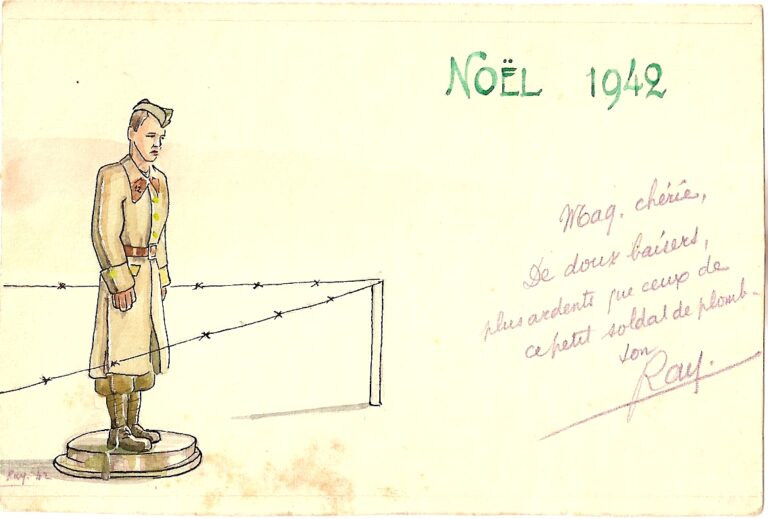 Noêl 1942 à son épouse