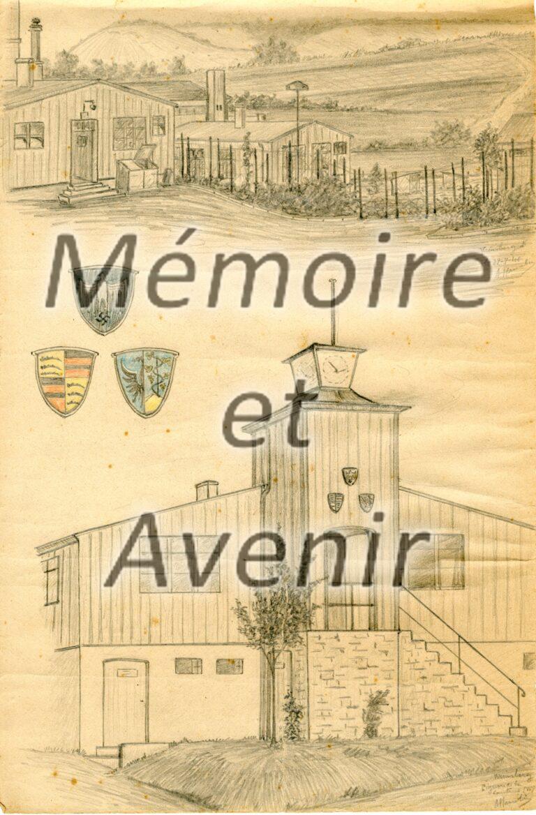 Oflag-VA-Weinsberg-dessin-A-Hamelin-1940-08-28