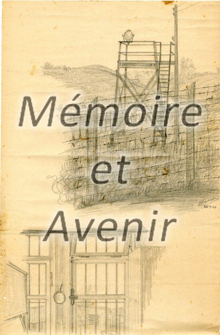 Oflag-VA-Weinsberg-dessin-A-Hamelin-1940-09-25