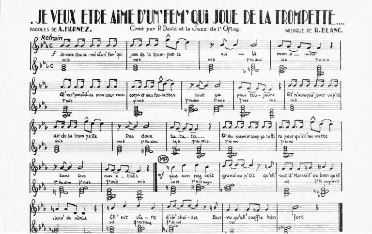 Partition Je veux etre aimé 1