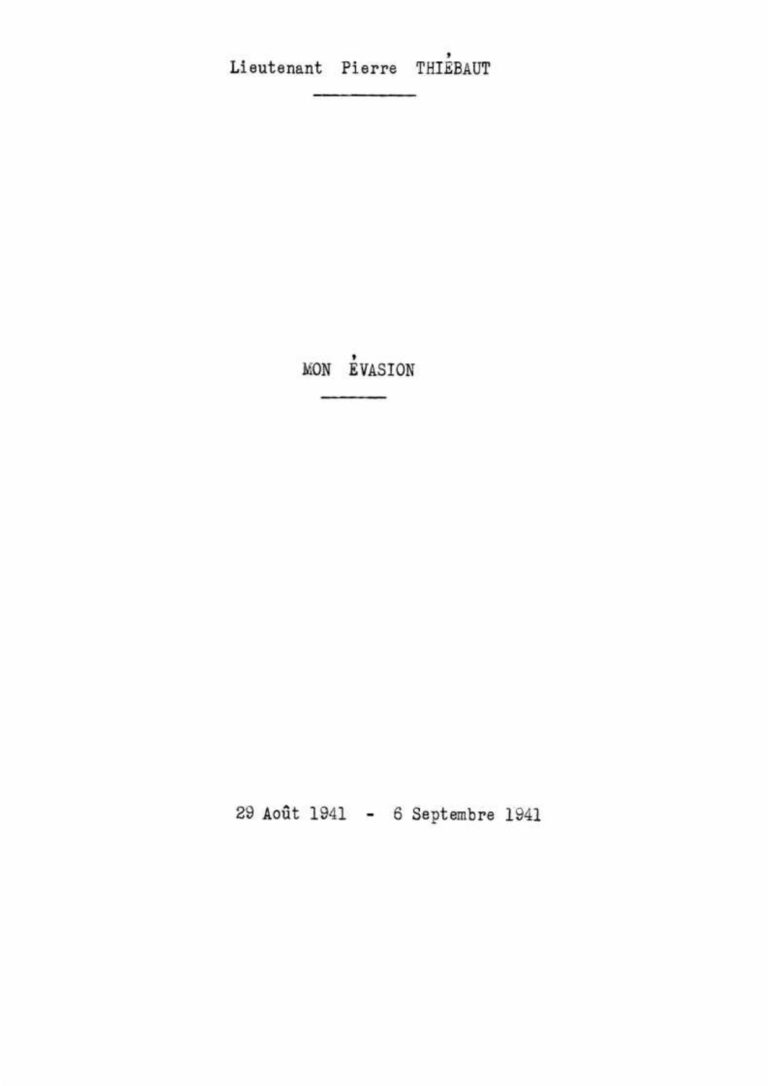 Pierre Thiébaut évasion 01