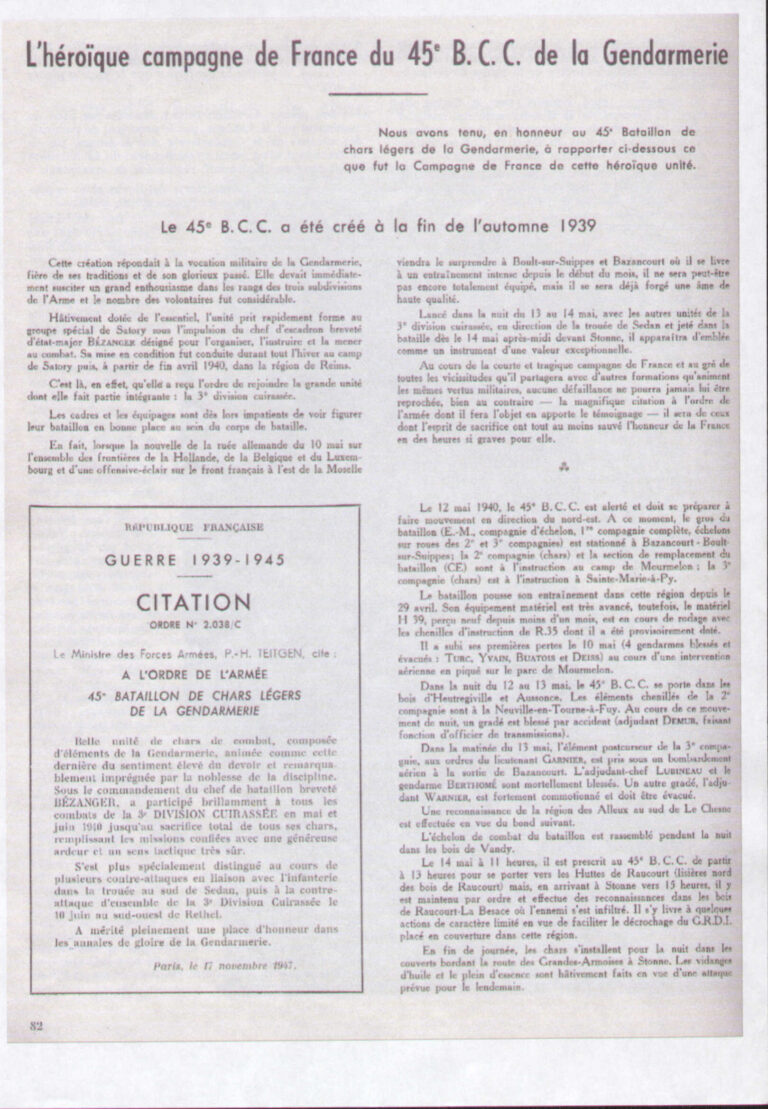 revue étude informations gendarmerie nationale no 41 p82