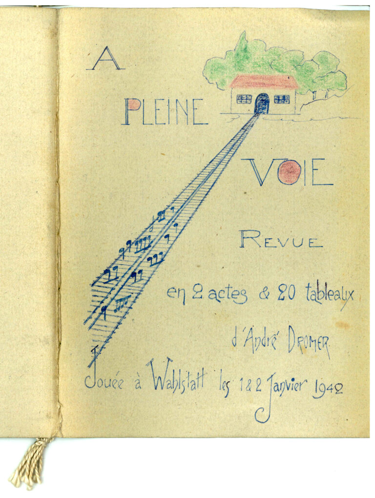 Oflag 8F Wahlstadt_ 1942-01_livret theatre A Pleine Voie 00