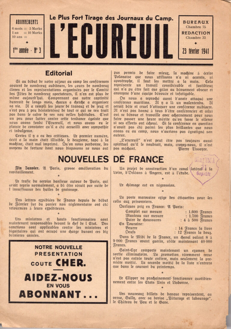 8A - Ecureuil 1941-02-23_No 3 p1