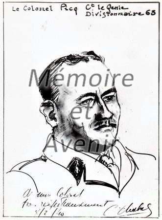 1940-02-08 Colonel PICQ, ami-de-Paul-Croiset