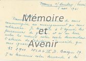 1941 11 IVD Carte adresse Pomarède R