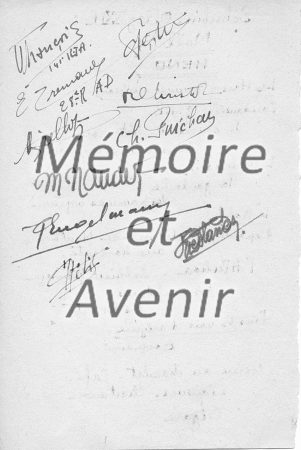 1941 12 Oflag XXIB Menu Noël a V