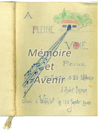 Oflag 8F Wahlstadt_ 1942-01_livret theatre A Pleine Voie 00